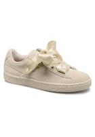 Puma - Wns Suede Heart Satin Ii - Sneaker Für Damen / Grün