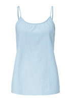 Pyjama-top, Mit Struktur, Baumwolle