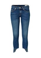 Jeans Hampton, Mit Ausgefranster Saum, Casual, Baumwolle