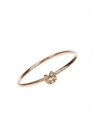 Hufeisen Diamant Ring Roségold
