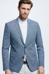 Sakko Aser, Pastellblau