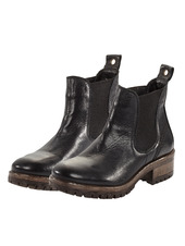 Stiefelette, Modischer Schlupstiefel Aus Weichem Leder