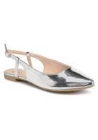 Sale - 30 I Love Shoes - Belona - Sale Ballerinas Für Damen / Silber