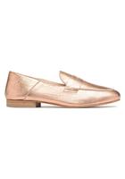 Sale - 30 Made By Sarenza - 90's Girls Gang Mocassins #2 - Sale Slipper Für Damen / Gold/bronze