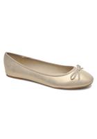 Sale - 30 Elizabeth Stuart - Castel 691 - Sale Ballerinas Für Damen / Gold/bronze