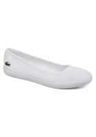 Sale - 30 Lacoste - Marthe117 1 Caw - Sale Ballerinas Für Damen / Weiß
