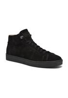 Sale - 10 Santoni - Gloria 14357 - Sale Sneaker Für Herren / Schwarz