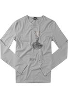 Hugo Boss T-shirt Open Grey 50229642/leo10/075