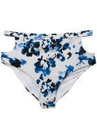 Rvca Liquid Rose Cheeky Bikini Bottom
