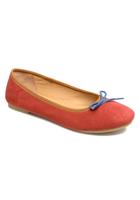 Sale - 30 Kickers - Baie - Sale Ballerinas Für Damen / Rot