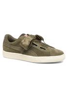 Sale - 30 Puma - Wns Suede Heart Vr - Sale Sneaker Für Damen / Grün