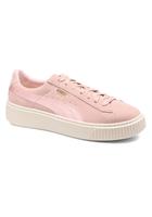 Puma - Wns Suede Platf Satin - Sneaker Für Damen / Rosa