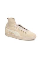 Sale - 40 Puma - Suede Classic Sock W - Sale Sneaker Für Damen / Beige