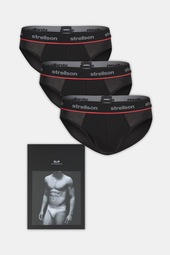 3er Pack Slip, Schwarz