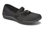 Sale - 20 Skechers - Breathe-easy - Lucky - Sale Ballerinas Für Damen / Schwarz