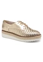 Sale - 20 Tamaris - Bardane - Sale Schnürschuhe Für Damen / Gold/bronze