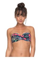 Roxy Salty Molded Bandeau Bikini Top
